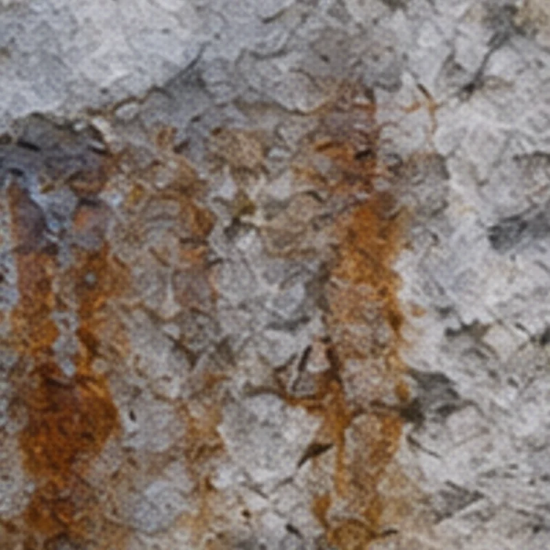 Rostläufer auf einer Betonoberfläche